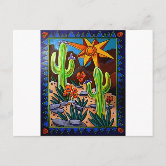Carte Postale Cactus dans le sud-ouest (Devant)