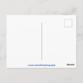 Carte Postale Cactus du désert au coucher du soleil Crépuscule (Dos)