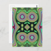 Carte Postale Cactus Love (Devant / Derrière)