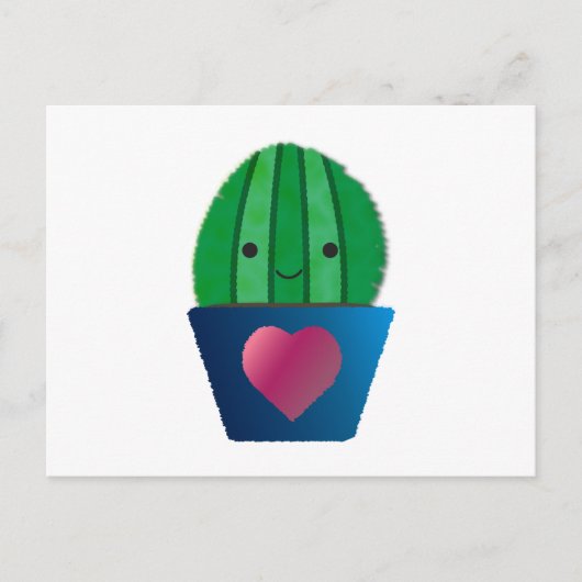 Carte Postale Cactus Love (Devant)