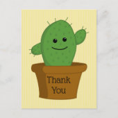 Carte Postale Cactus Merci (Devant)