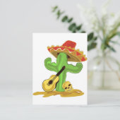 Carte Postale Cactus mexicain (Debout devant)