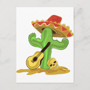 Carte Postale Cactus mexicain
