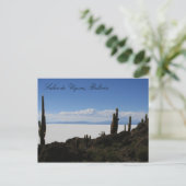 Carte Postale cactus uyuni (Debout devant)
