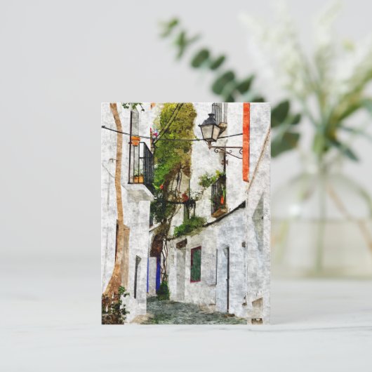 Carte Postale Cadaques, Espagne (Debout devant)