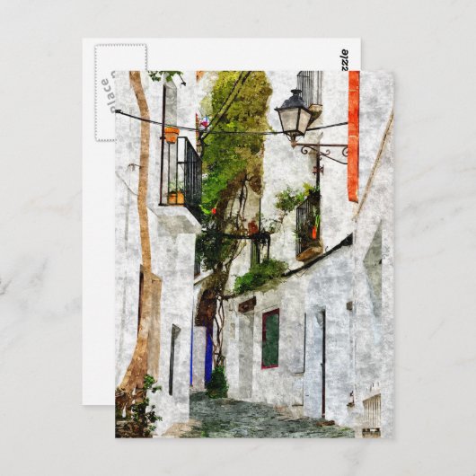 Carte Postale Cadaques, Espagne (Devant / Derrière)