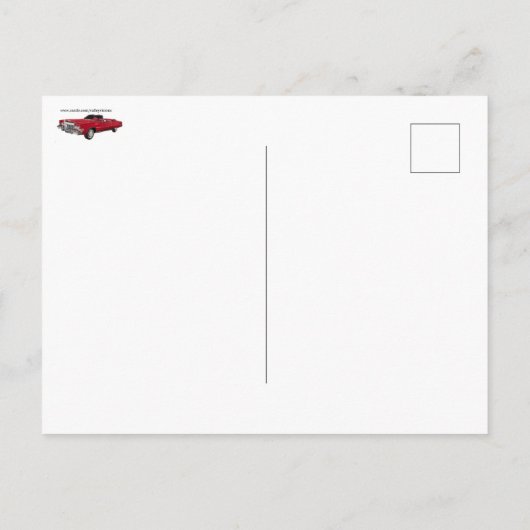 Carte Postale Caddy de Chuck Berry (Dos)