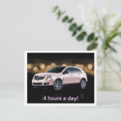 carte postale caddy SRX (Debout devant)