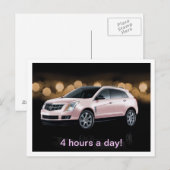 carte postale caddy SRX (Devant / Derrière)