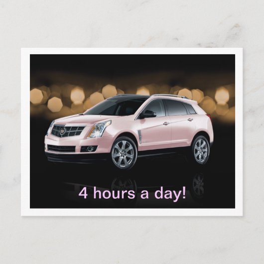 carte postale caddy SRX (Devant)