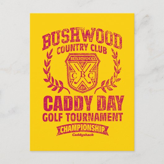 Carte Postale Caddyshack | Bushwood Country Club Jour de Cadet G (Devant)