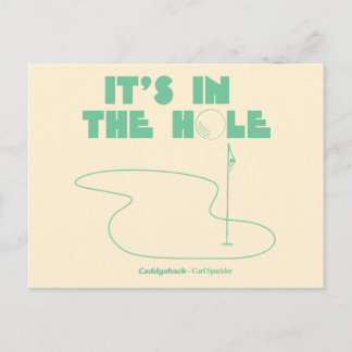 Carte Postale Caddyshack | C'est dans le trou