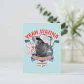 Carte Postale Caddyshack | Ouais, Tu Veux Faire 14 $ La Dure Faç (Debout devant)