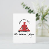 Carte Postale Cadeau Bikram Yoga (Debout devant)