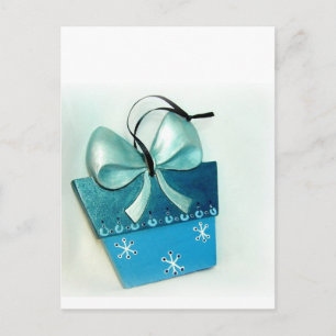 Carte Postale Cadeau bleu II