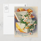 Carte Postale Cadeau cadeau Daffodil Jonquil (Devant / Derrière)