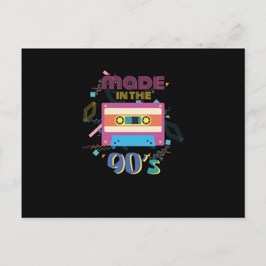 Carte Postale Cadeau d'anniversaire pour femmes et hommes nés da (Devant)