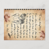 Carte Postale Cadeau d'anniversaire pour ma fille, Cadeau maman (Devant)