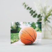 Carte Postale Cadeau de basketball (Debout devant)