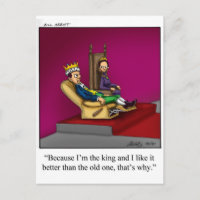 Cadeau de dessin animé drôle de la famille royale