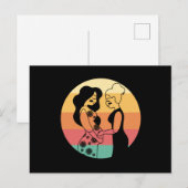 Carte Postale Cadeau de grossesse d'accouchement de doula (Devant / Derrière)