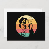 Carte Postale Cadeau de grossesse et d'accouchement pour doula e (Devant / Derrière)