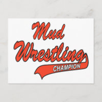 Cadeau de lutte de champion de boue