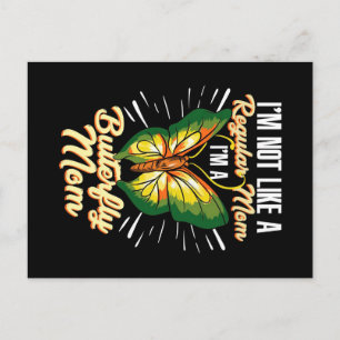 Carte Postale Cadeau de maman papillon, Cadeau d'anniversaire de
