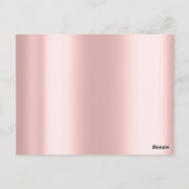 Carte Postale Cadeau de maquillage d'extension de licence (Dos)