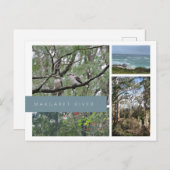 Carte postale cadeau de Margaret River (Devant / Derrière)