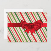 Carte postale Cadeau de Noël (Devant / Derrière)