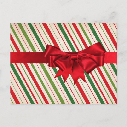 Carte postale Cadeau de Noël (Devant)