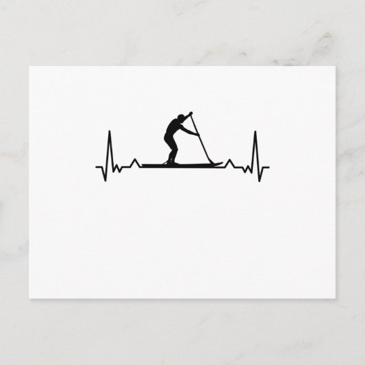 Carte Postale Cadeau de paddle-board pour Paddle-Boarders (Devant)