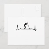 Carte Postale Cadeau de paddle pour amateurs de planche de paddl (Devant / Derrière)