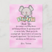 Carte Postale Cadeau de remerciement pour fête prénatale pour fi (Devant)