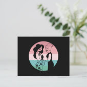 Carte Postale Cadeau de remerciement pour sage-femme Grossesse N (Debout devant)