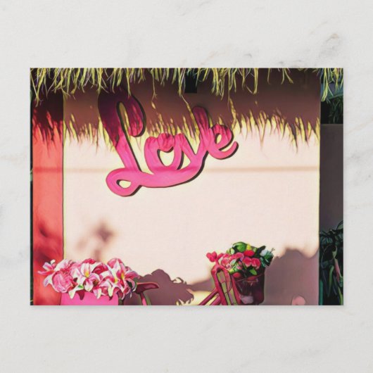 Carte Postale Cadeau de Saint-Valentin pour motards (Devant)