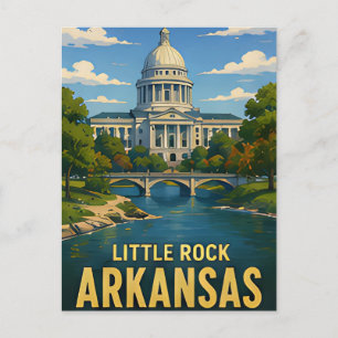 Carte Postale Cadeau de voyage à Little Rock Arkansas