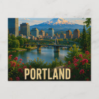 Cadeau de voyage de Portland Oregon au bord de la