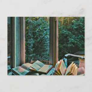 Carte Postale Cadeau d'œuvre d'art à lire