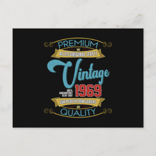 Carte Postale Cadeau drôle d'anniversaire pour amateur de rétro 