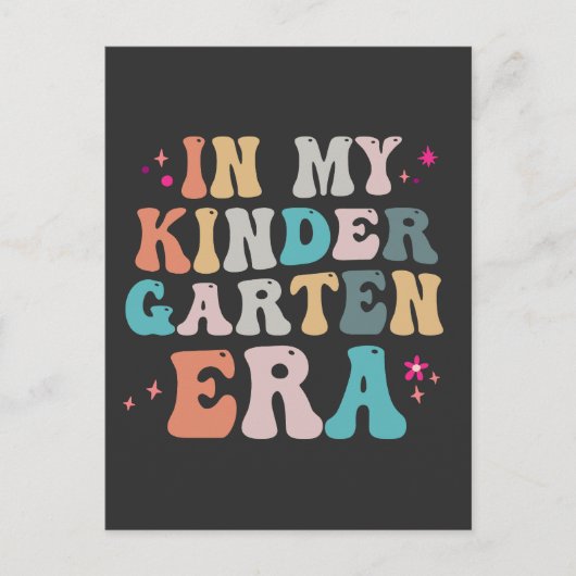 Carte Postale Cadeau drôle de rentrée scolaire à l'ère de ma mat (Devant)