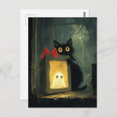 Carte Postale Cadeau fantôme (Devant / Derrière)