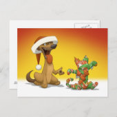 Carte postale "Cadeau gratuit" (Devant / Derrière)