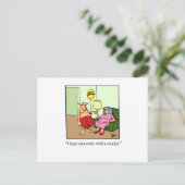 Carte Postale Cadeau hilarant d'amour ! (Debout devant)