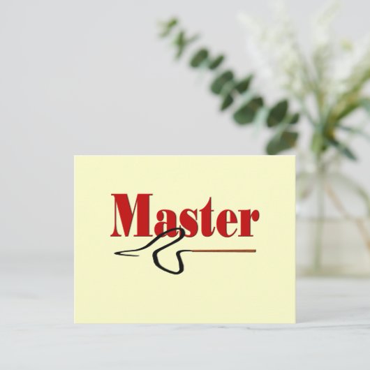 Carte Postale Cadeau Maestro (Debout devant)