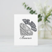 Carte Postale Cadeau Mariage du porteur de balles (Debout devant)