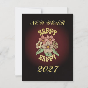 CARTE POSTALE CADEAU MODERNE SPÉCIAL COLORÉ POUR FILLE SŒUR MAMA