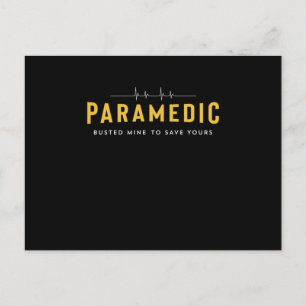 Carte Postale Cadeau Paramedic School Graduation Pour Paramedic 