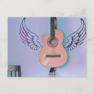 Carte Postale Cadeau pour bassiste